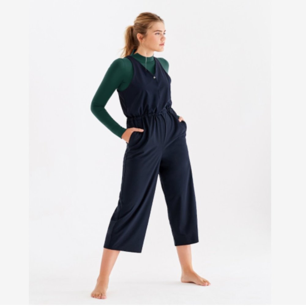 ADAY Jump In Jumpuit in Navy